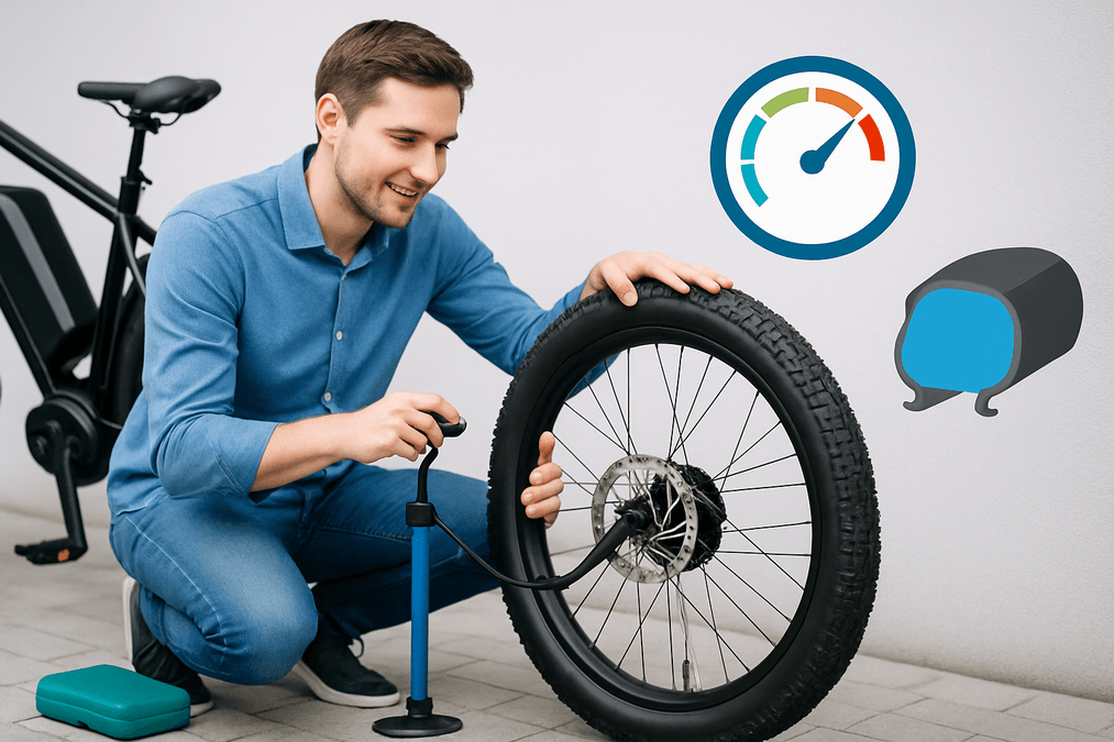 E-Bike Reifen – Pannenschutz, richtiger Reifendruck und Kaufberatung