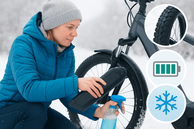 E-Bike im Winter fahren – Akku, Reifen und Pflege-Tipps